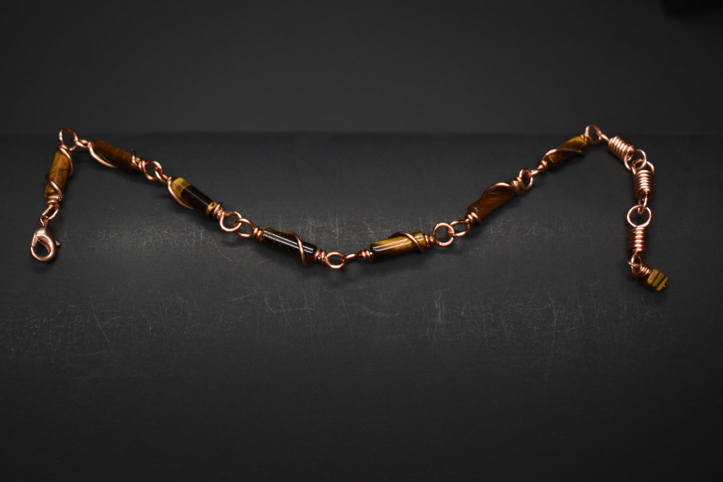 Tigers Eye- Kosmik Orbit Bracelet