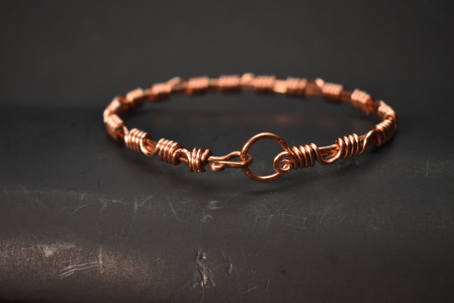 Stargate: Harmonics- Copper Cuff Bracelet