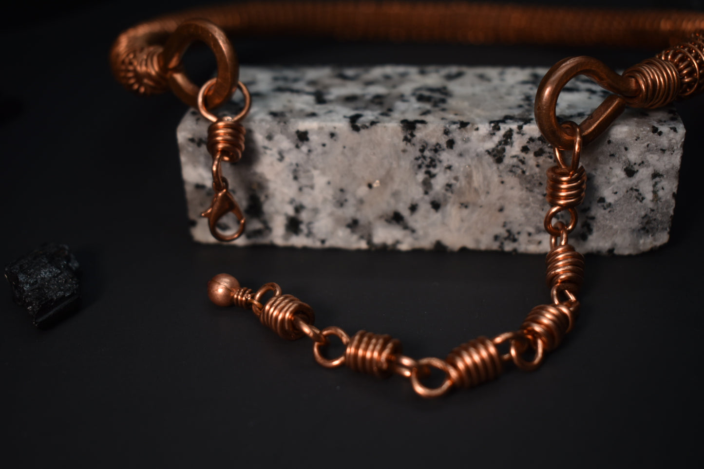 The Photon Torus Field — Copper Choker Necklace
