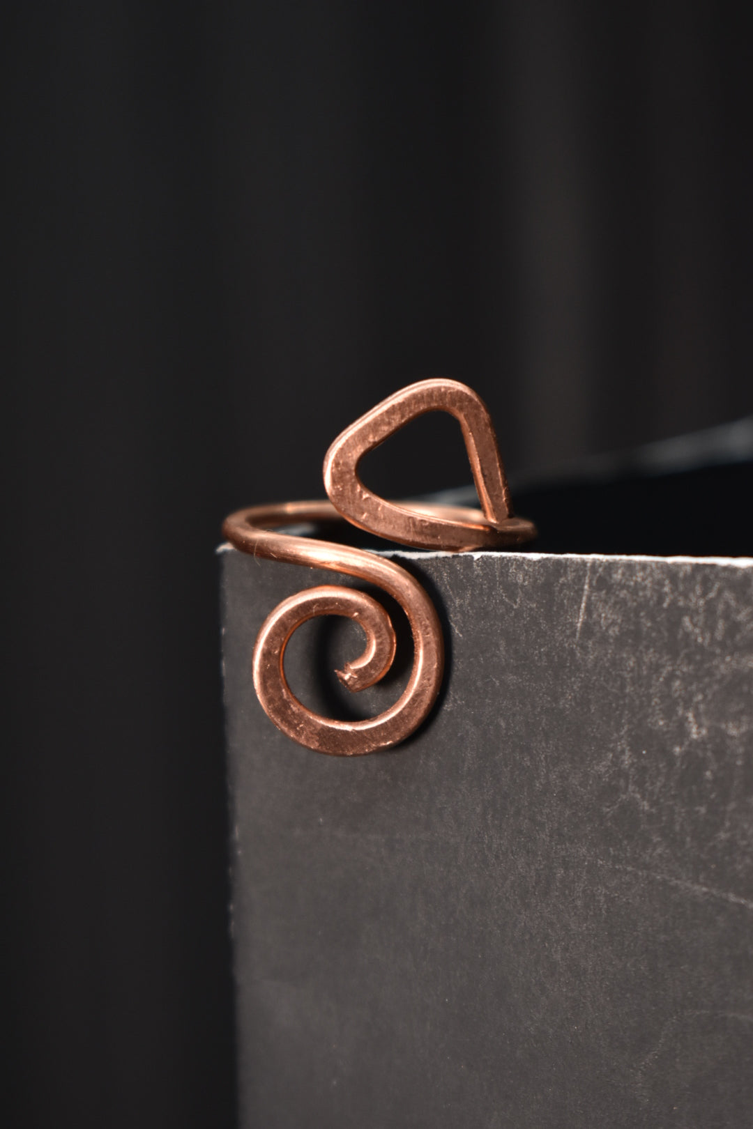 Copper- Kosmik Glyph Ring