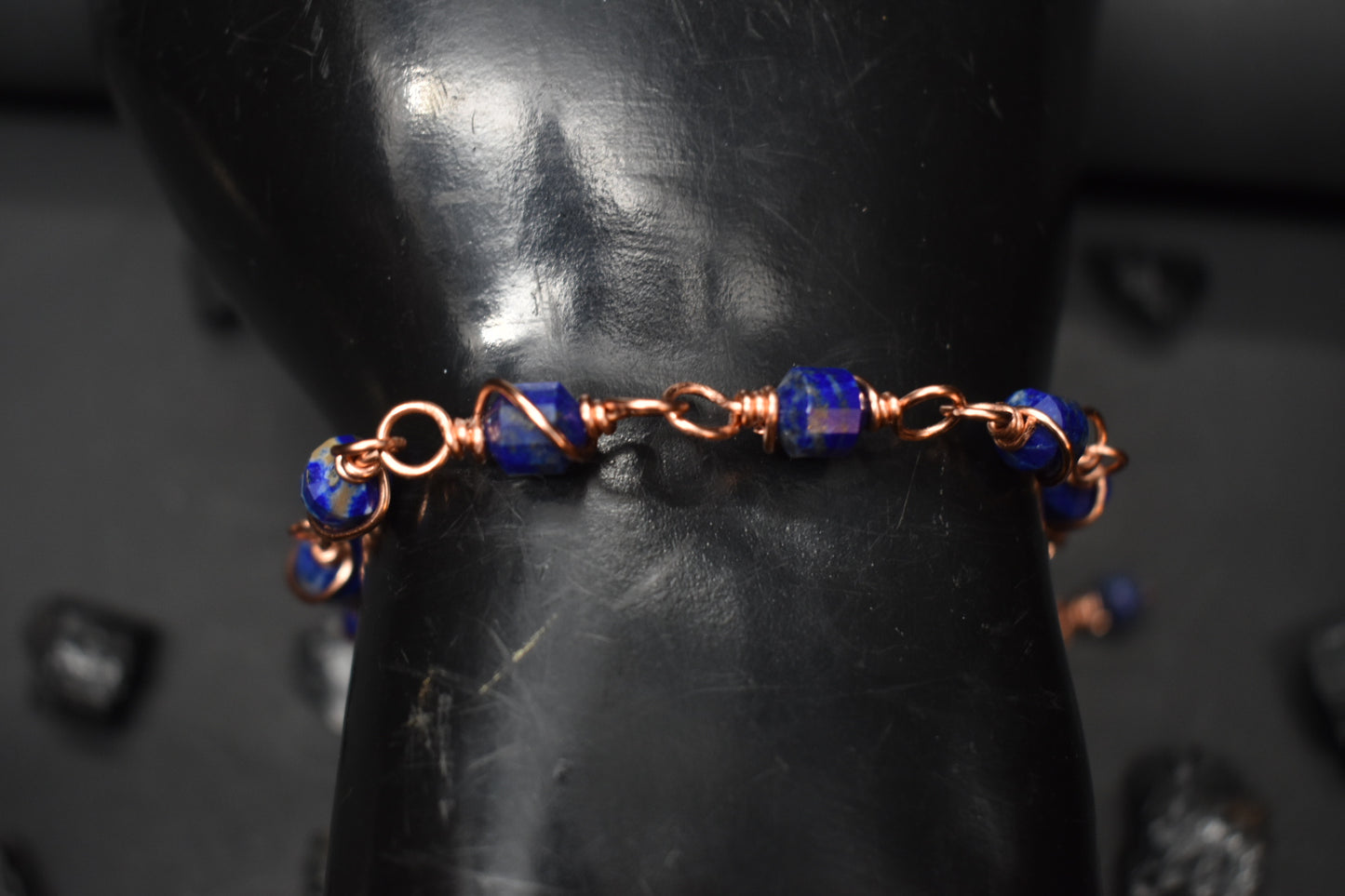 Lapis Lazuli — Kosmik Orbit Bracelet