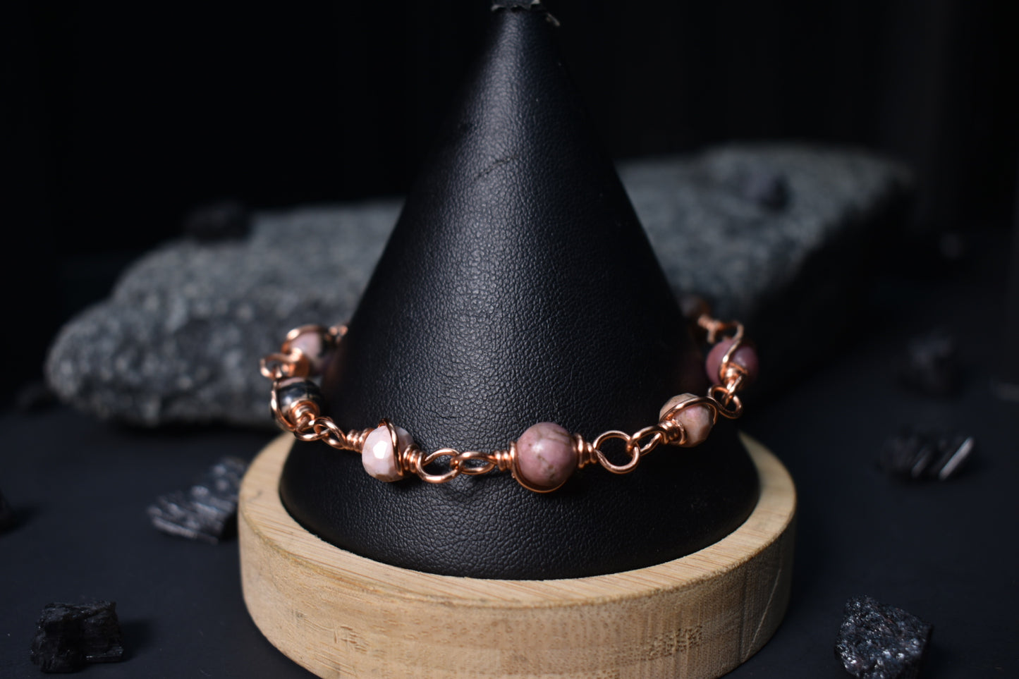 Rhodonite — Kosmik Orbit Bracelet