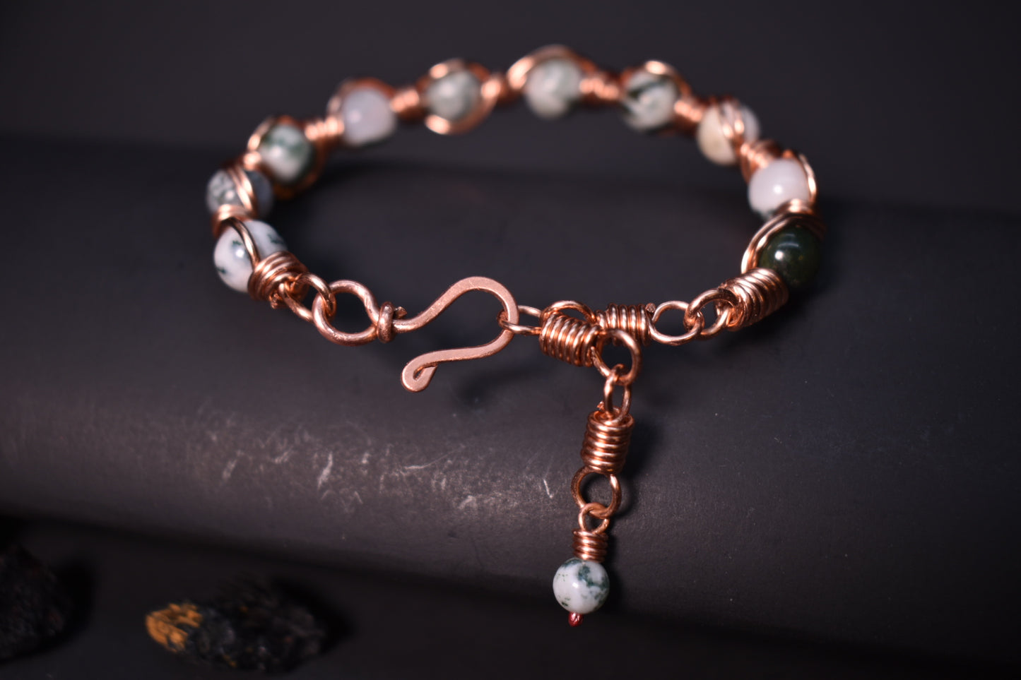 Moss Agate- Kosmik Frequency Bracelet - KOSMIK COLLECTIONS