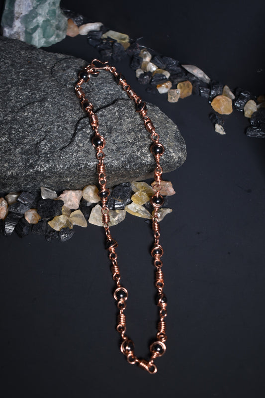 Astral Orbit- Chain Link Necklace - KOSMIK COLLECTIONS