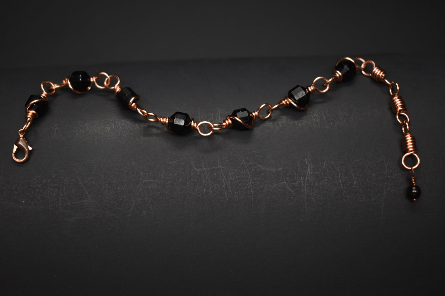 Black Tourmaline- Kosmik Orbit Bracelet