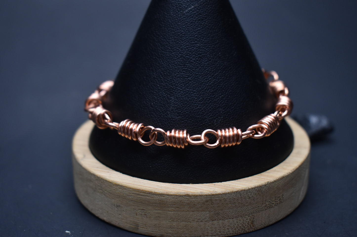 Djed Coil: Copper Bracelet