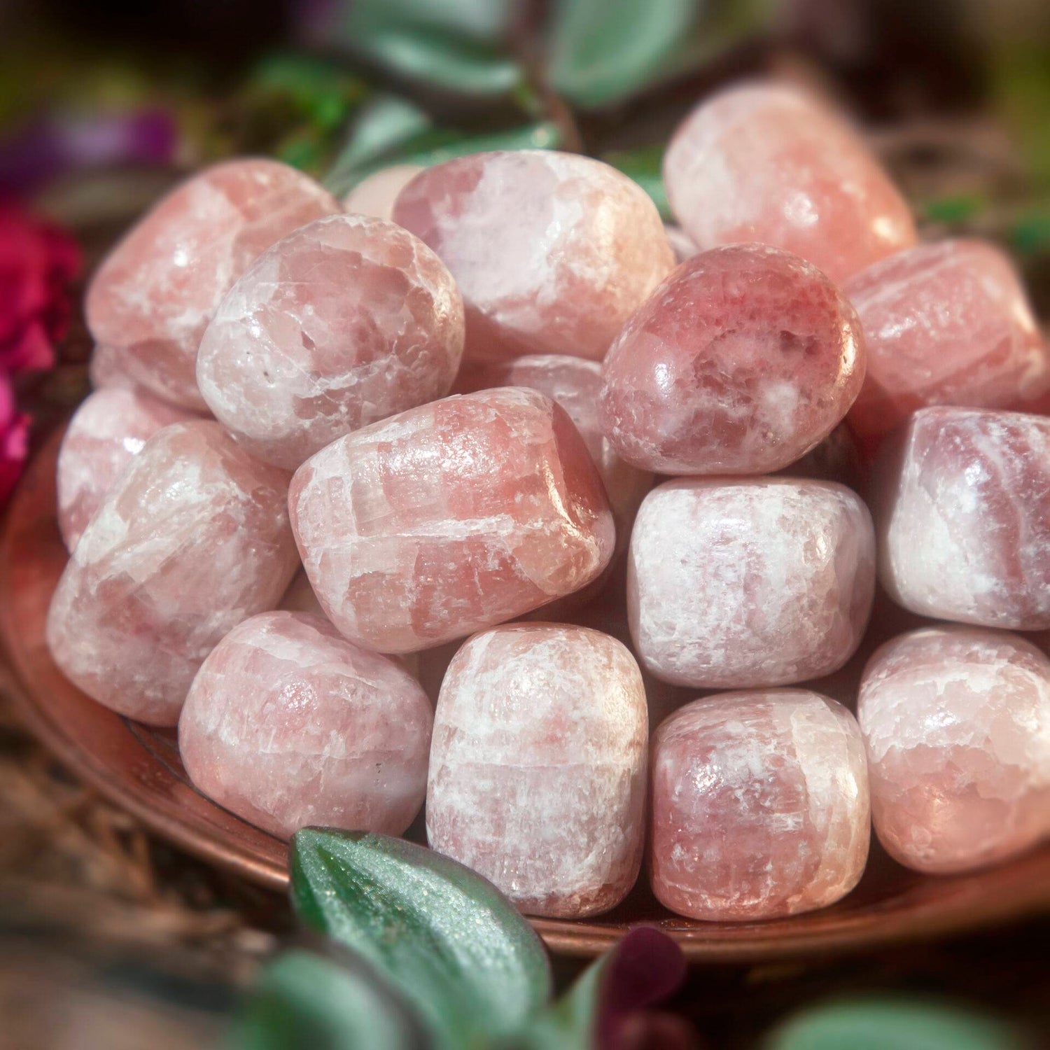 Strawberry Calcite