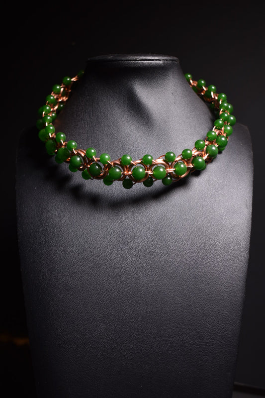 Helix: Copper Choker Necklace