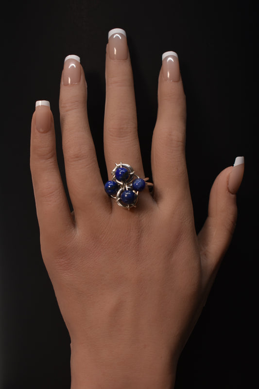 Helix- Adjustable Sterling Silver Ring