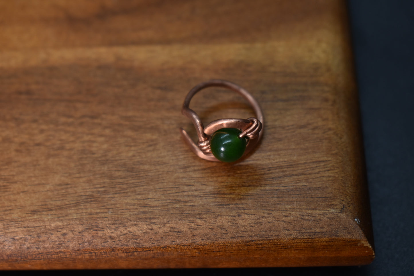 Jade — Ajna Glyph Ring