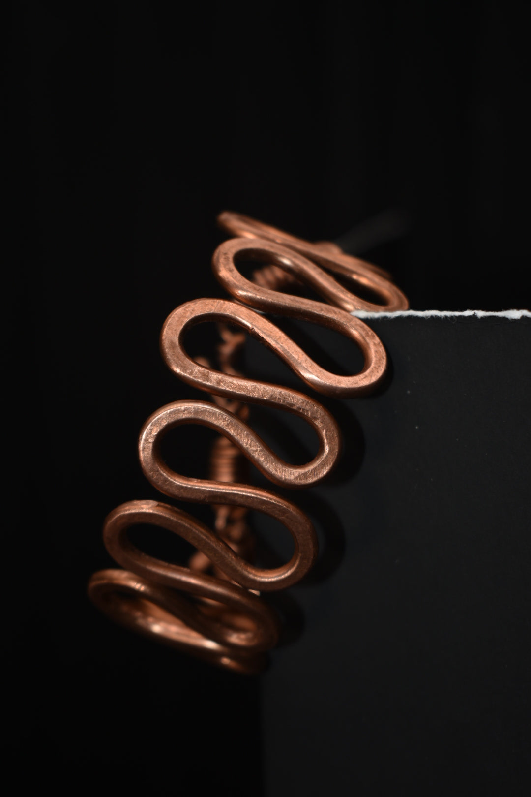 The Wave Copper Cuff