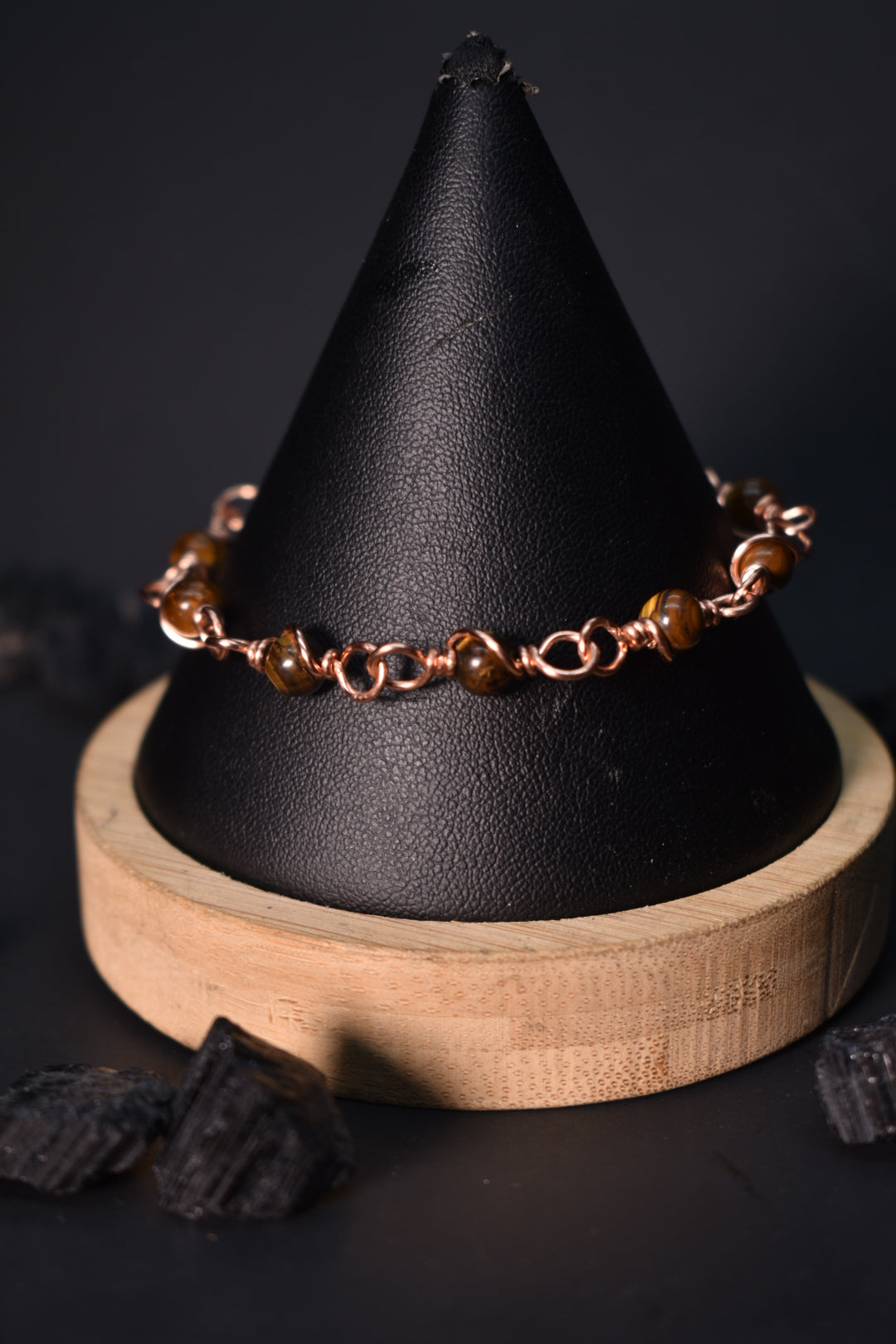 Tigers Eye- Kosmik Orbit Bracelet
