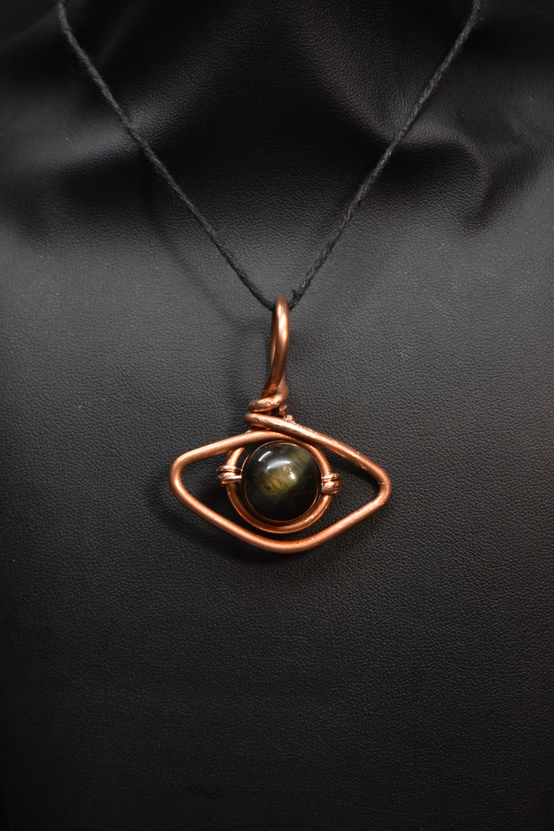 Solar Return Nazar- Copper Pendant Necklace