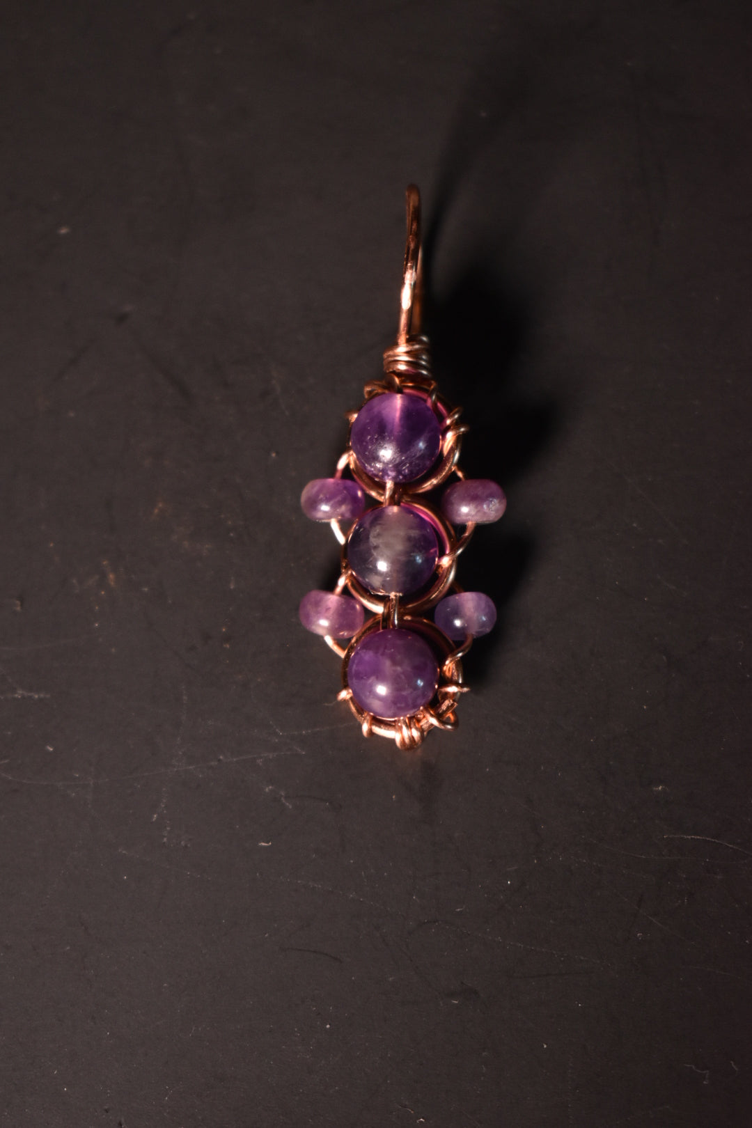 Helix of the Verdant Neteru- Copper Pendant - KOSMIK COLLECTIONS