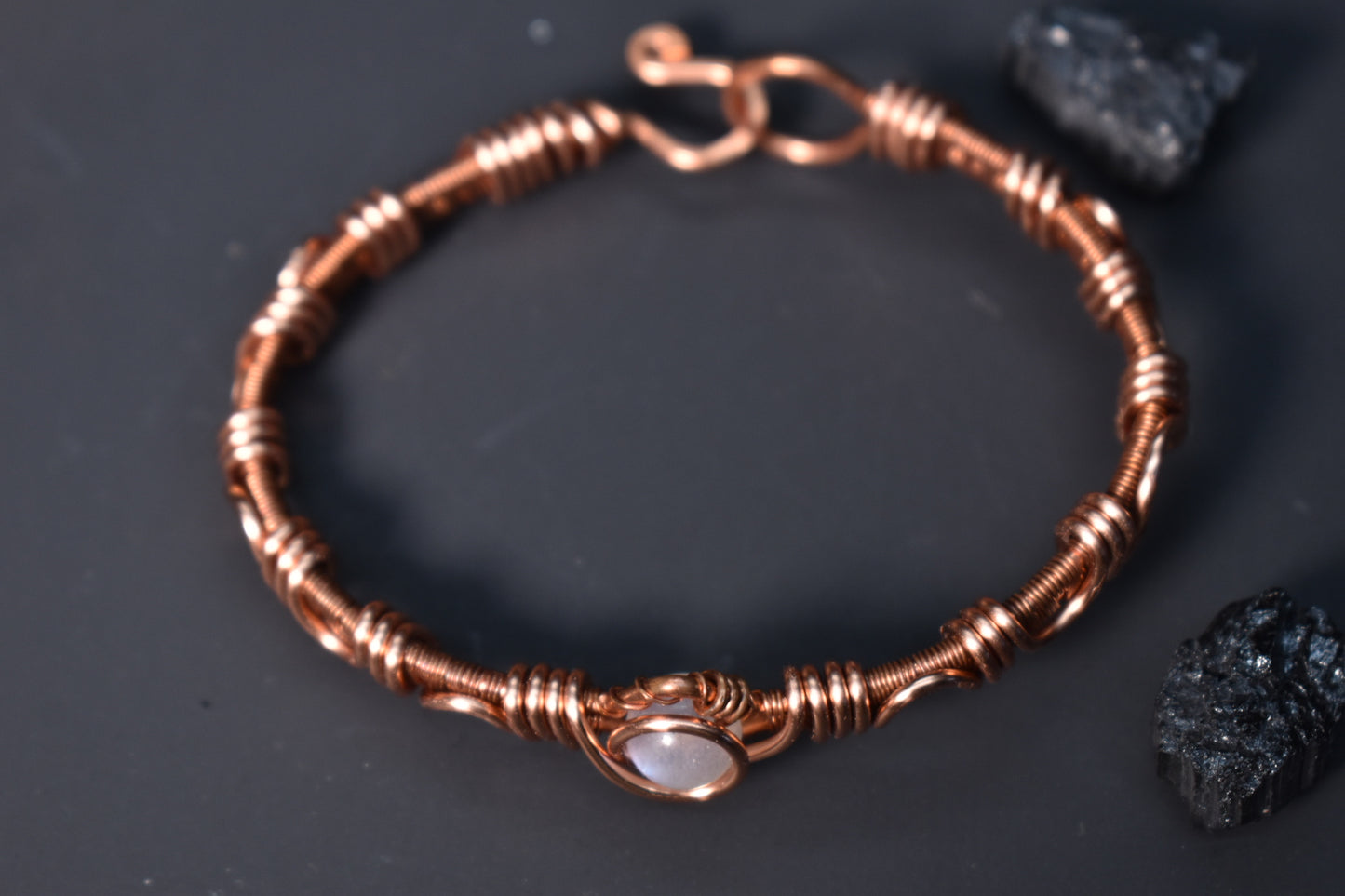 Moonstone Star Gate Bracelet