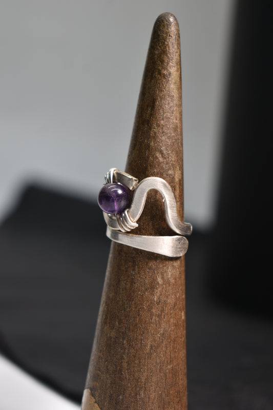 Ajna - 925 Sterling Silver Adjustable Ring
