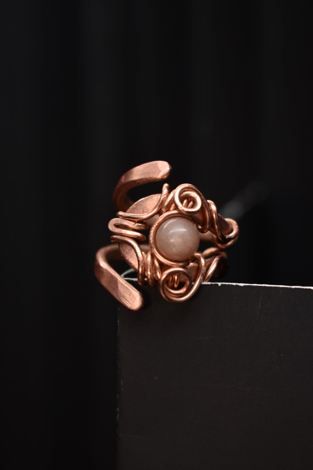 Sunstone-Solar Eye Ring