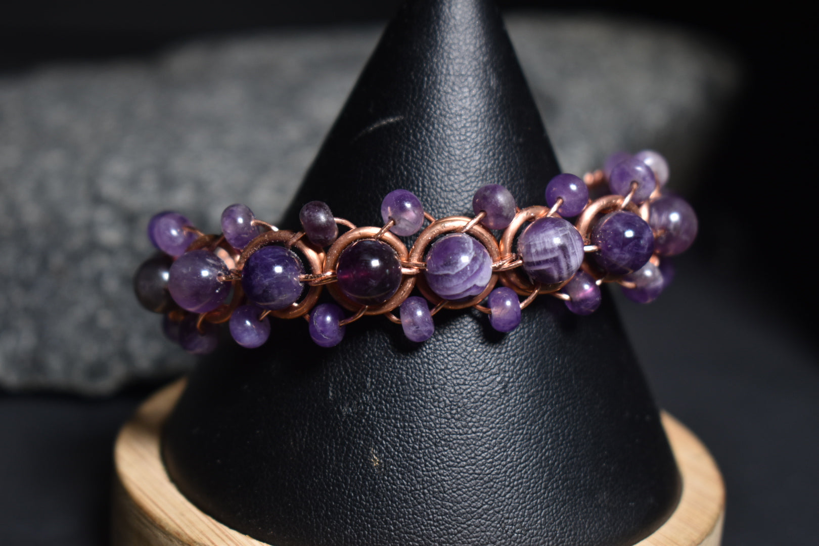 Helix of the Verdant Neteru- Copper Bracelets - KOSMIK COLLECTIONS