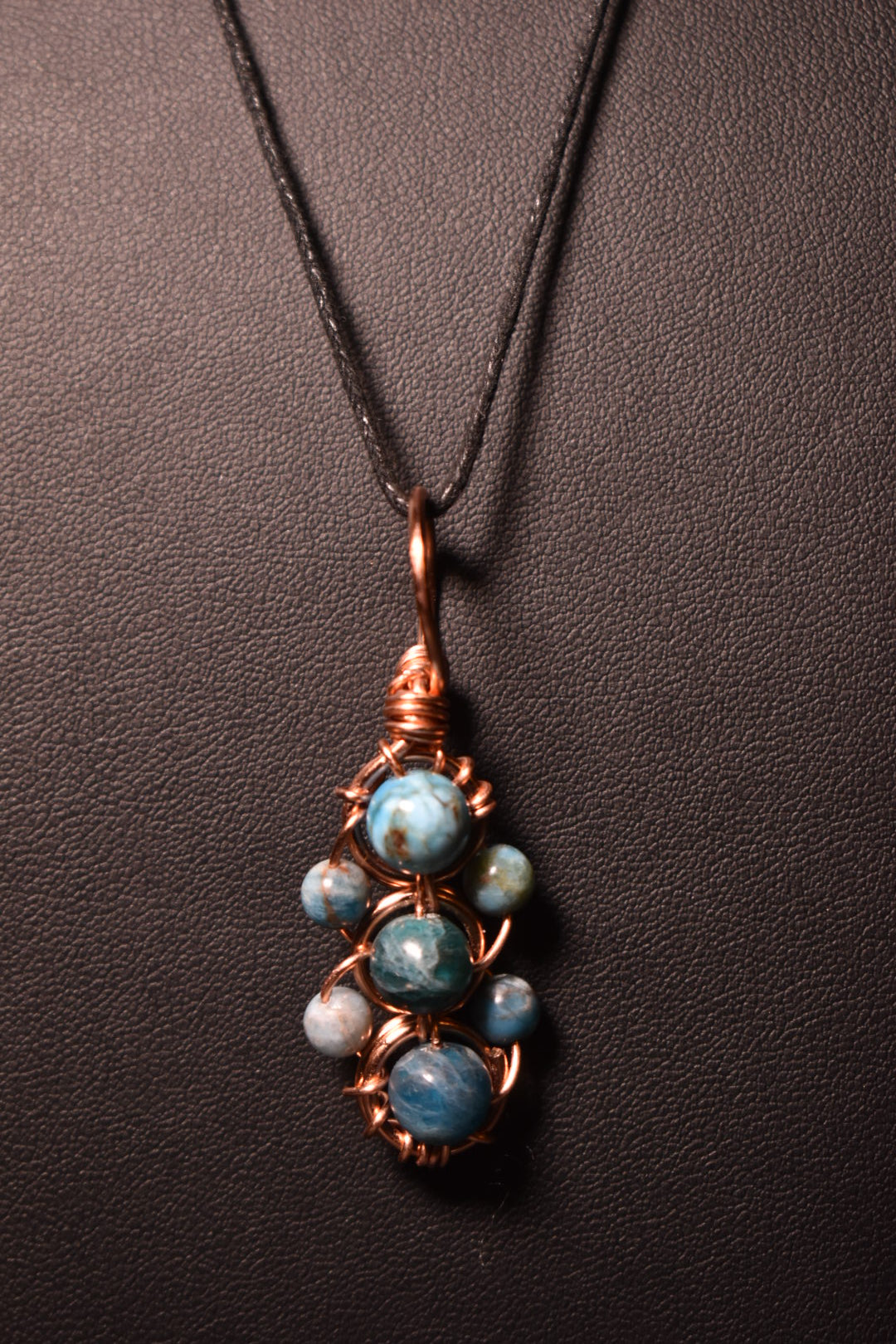 Apatite- Helix of the Verdant Neteru Pendant