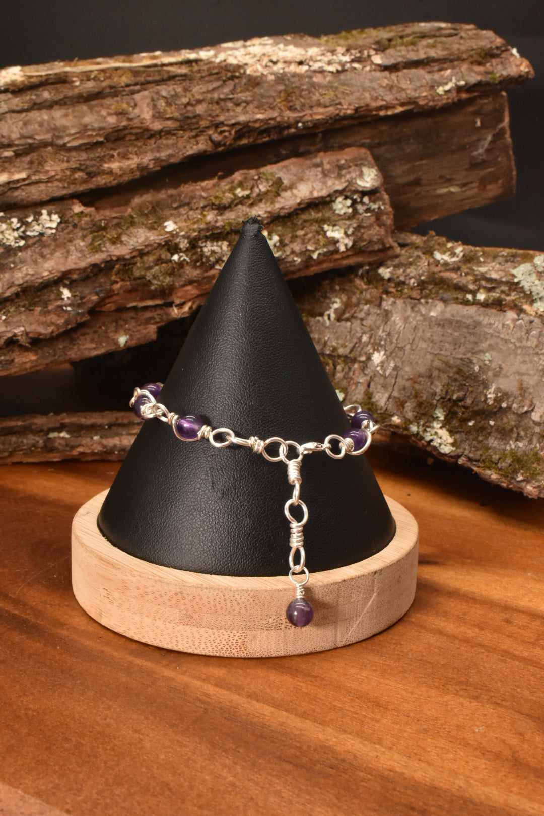 Amethyst — Tail Bracelet