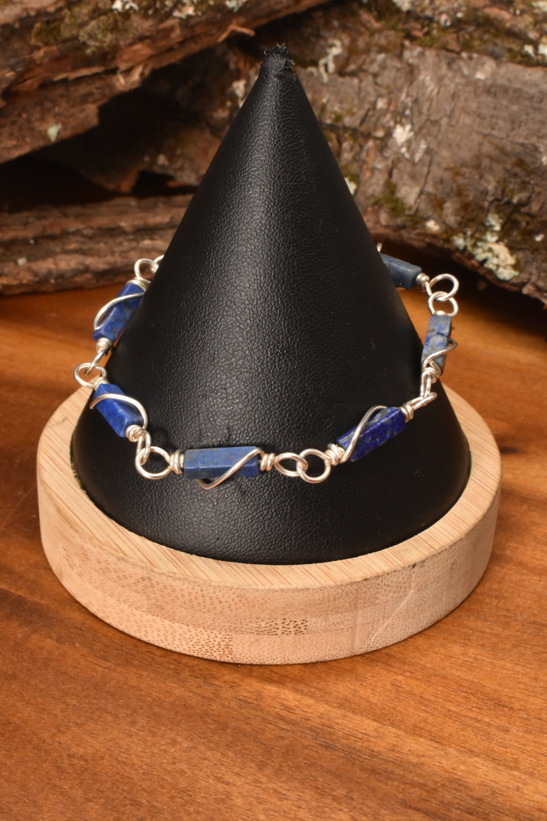 Lapis Lazuli —  Tail Bracelet