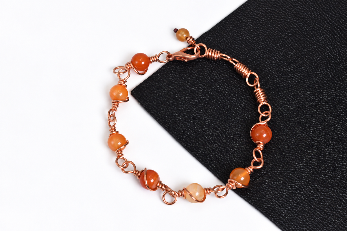 Kosmik Orbit: Copper Link Bracelet