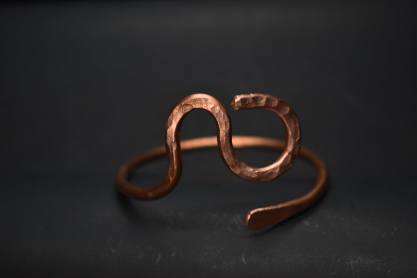 Ajna- Copper Bangle Bracelet
