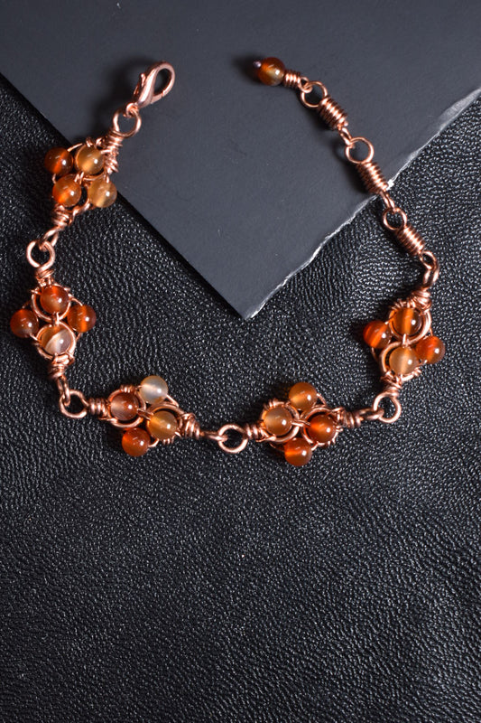Helix- Copper Link Bracelets