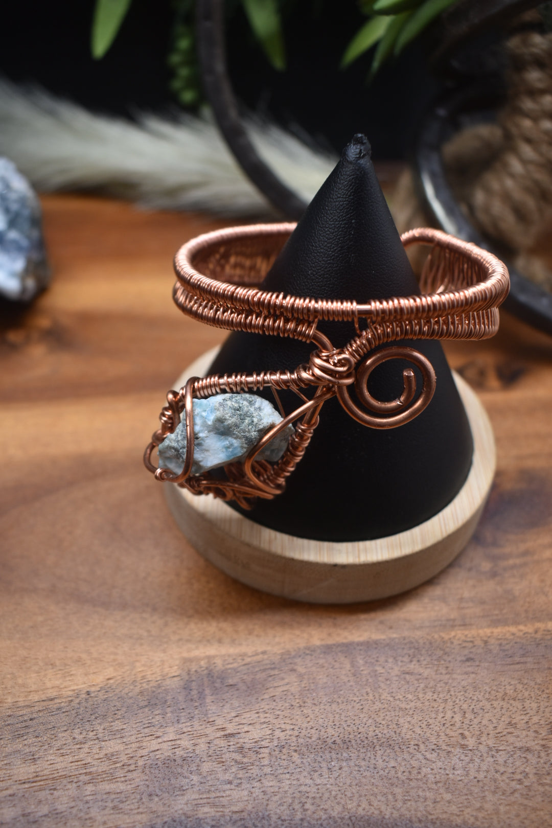 Larimar- Arm Cuff