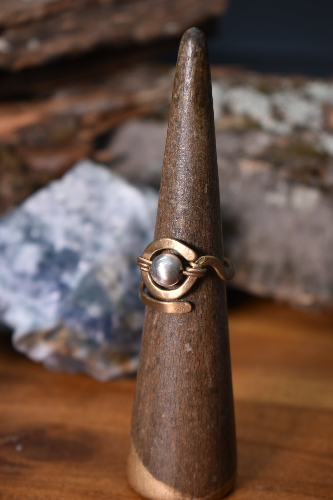 Sterling Silver- Ajna Glyph Ring