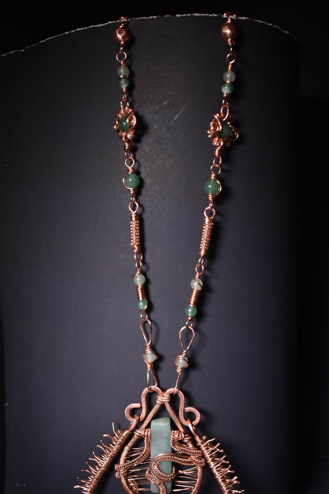 Nebu Ra Starglyph- Statement Artifact Necklace