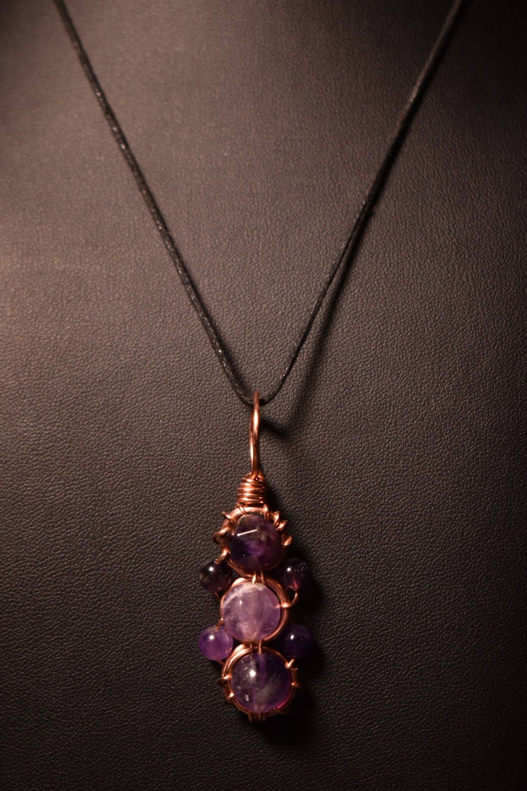 Amethyst - Helix of the Verdant Neteru Pendant