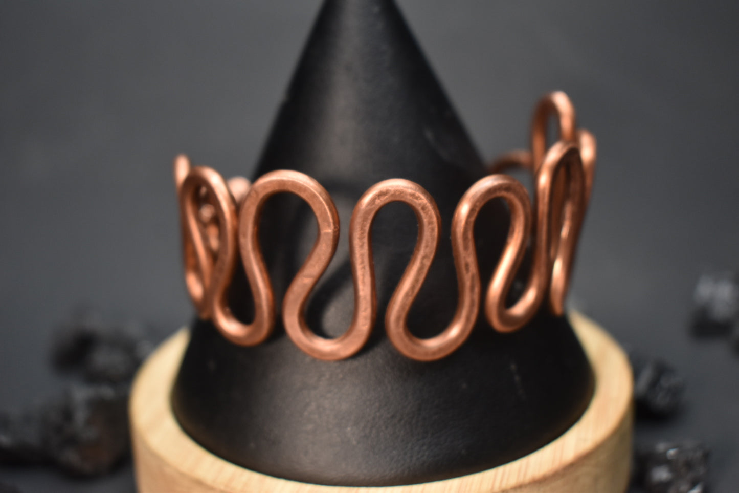 The Wave Copper Cuff