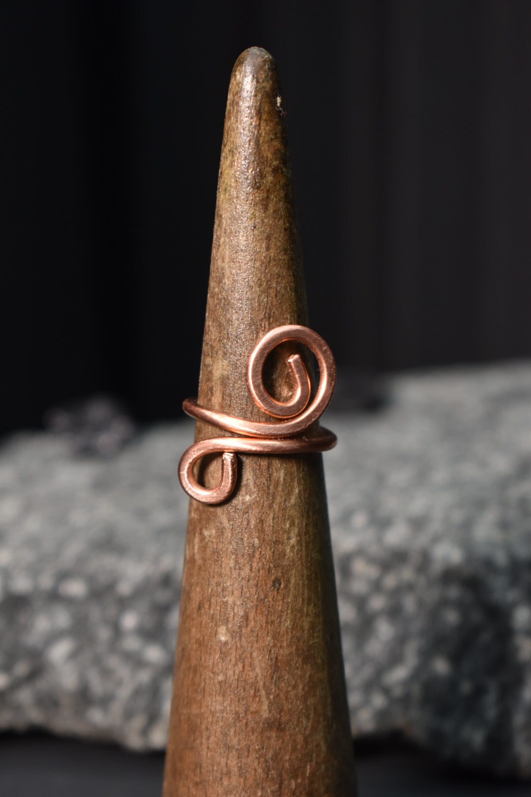 Copper- Kosmik Glyph Ring