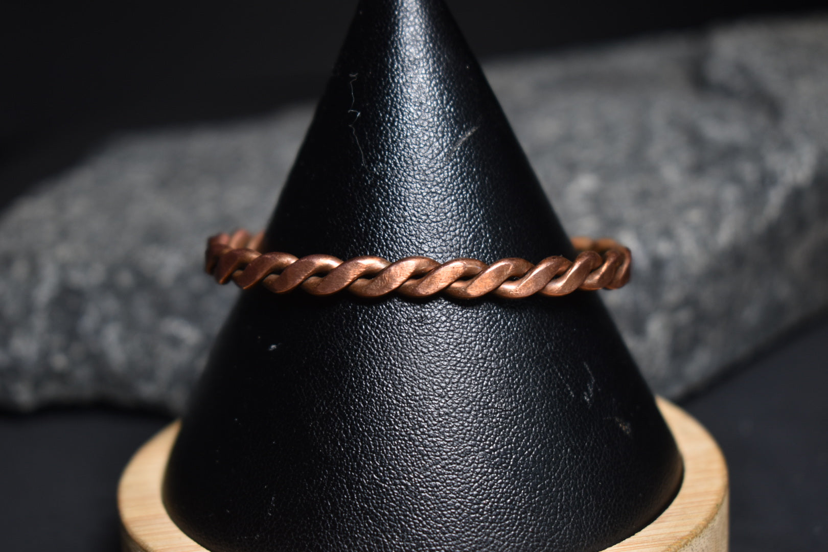 Silent current Orbit- Copper Half Cuff Bangles - KOSMIK COLLECTIONS