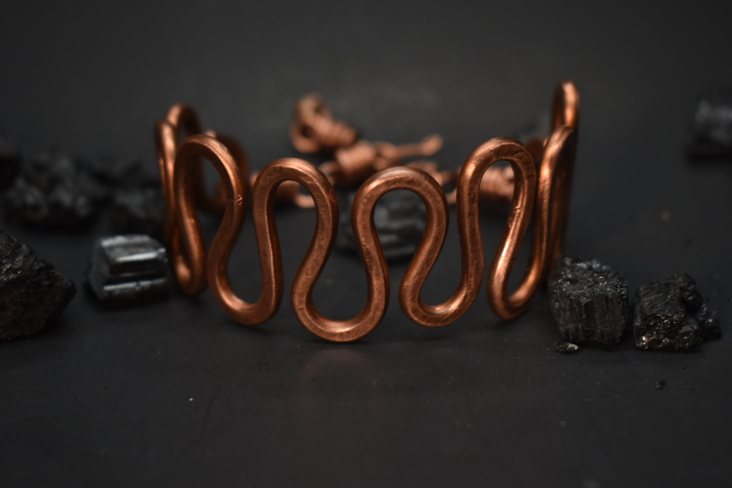 The Wave Copper Cuff