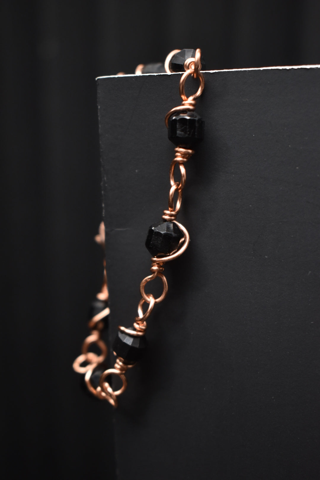 Black Tourmaline- Kosmik Orbit Bracelet