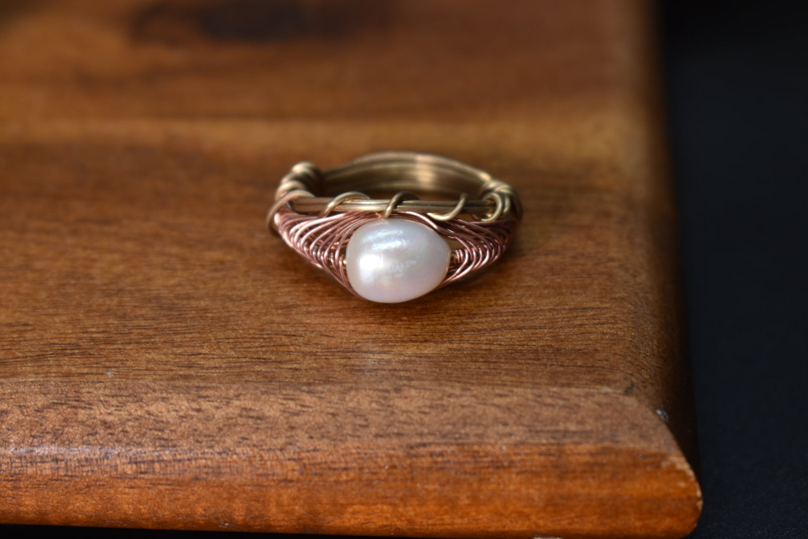 Pearl — Frequency Ring - KOSMIK COLLECTIONS