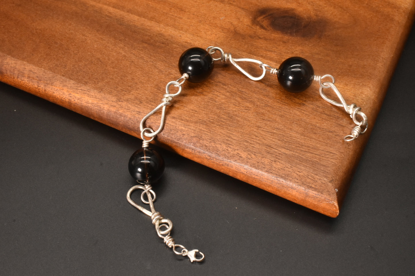 Smokey Quartz Exclamation — Tail Bracelet (Exclusive)