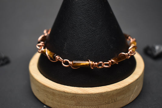 Tigers Eye- Kosmik Orbit Bracelet - KOSMIK COLLECTIONS