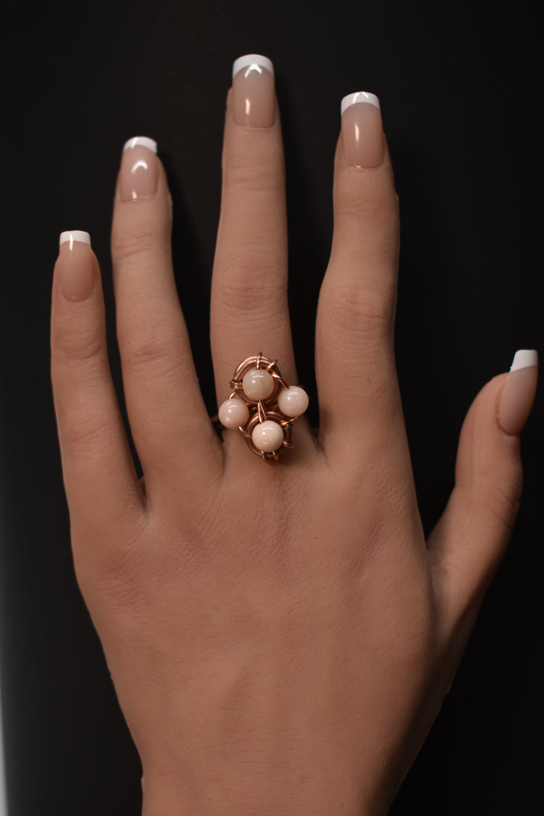 Helix- Adjustable Copper Ring - KOSMIK COLLECTIONS
