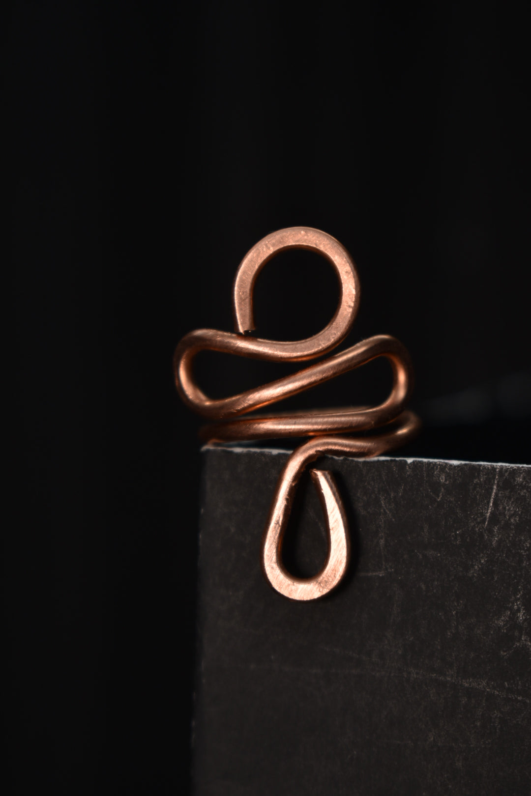 Copper- Kosmik Glyph Ring