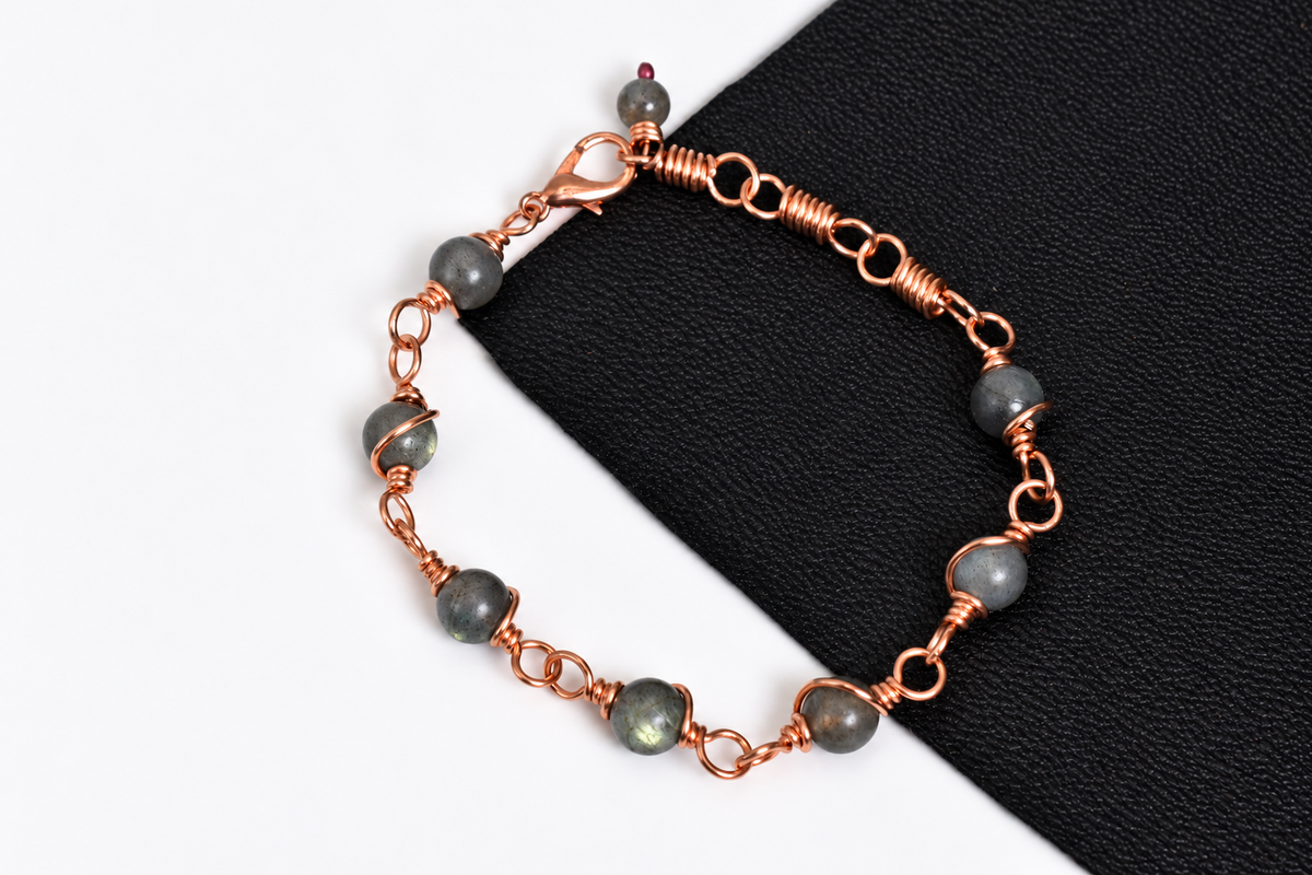 Kosmik Orbit: Copper Link Bracelet