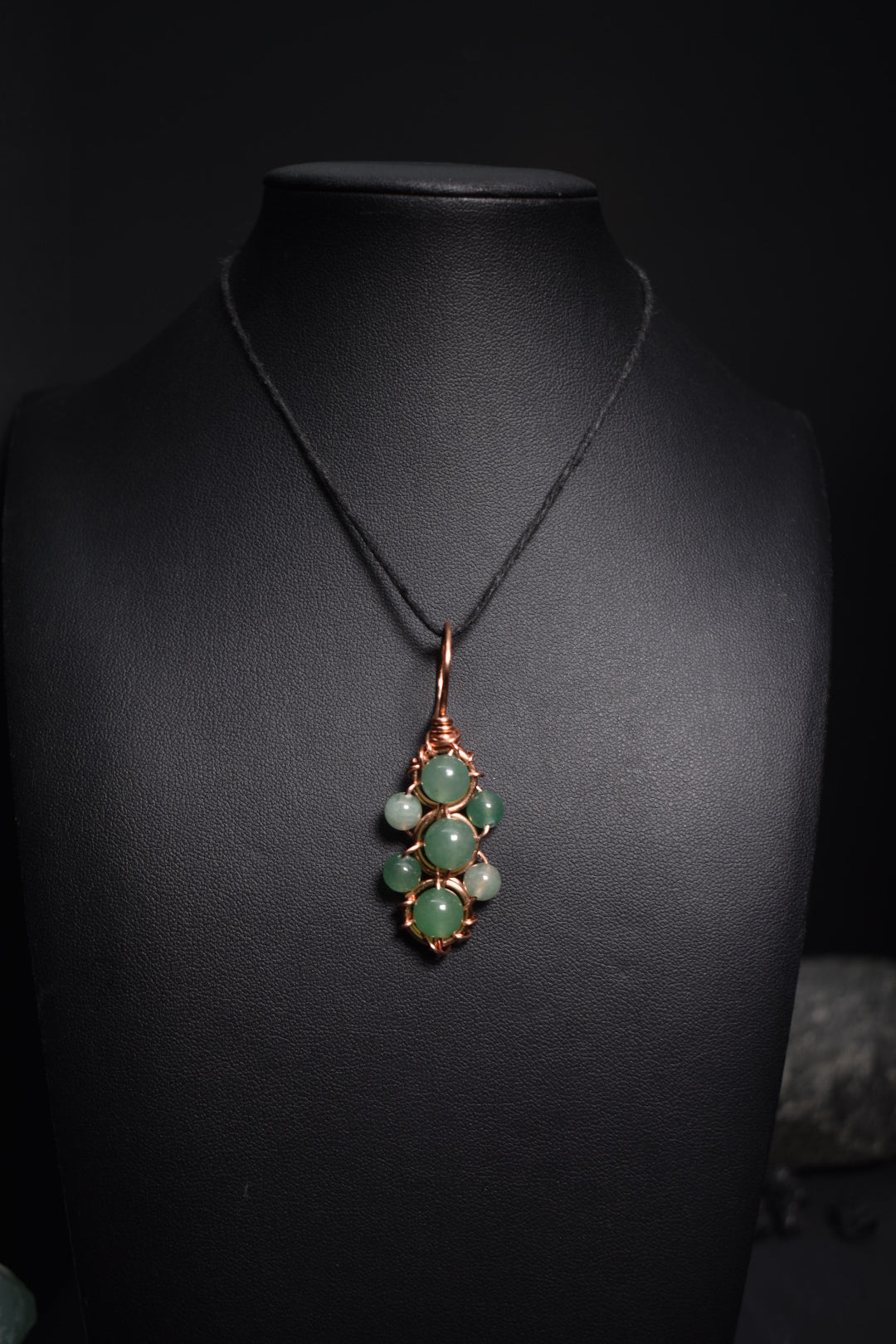 Helix of the Verdant Neteru- Copper Pendant - KOSMIK COLLECTIONS
