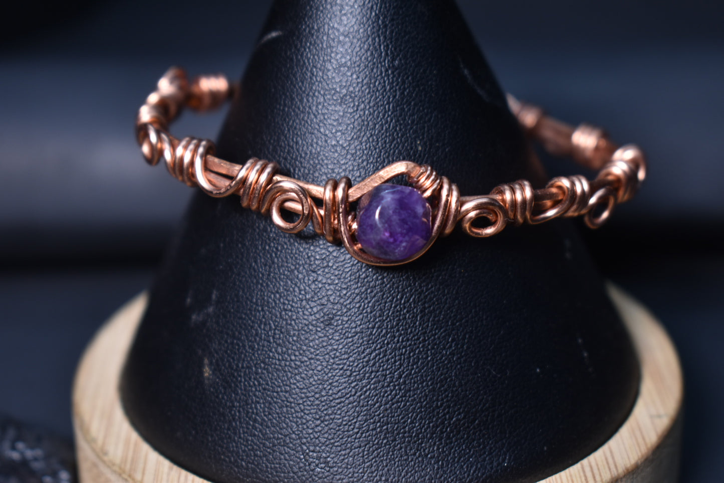 Amethyst- Star Gate Bracelet