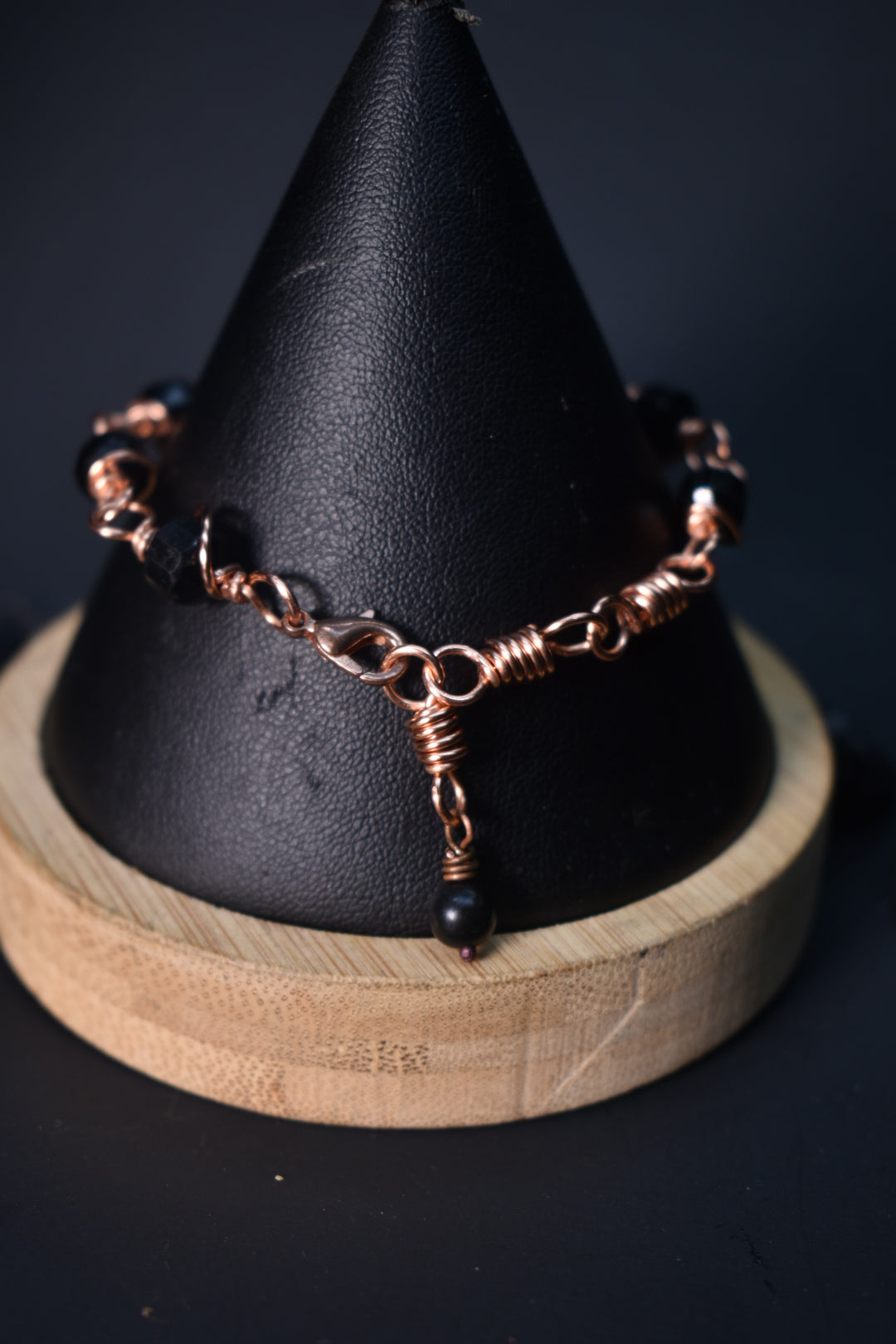 Black Tourmaline- Kosmik Orbit Bracelet