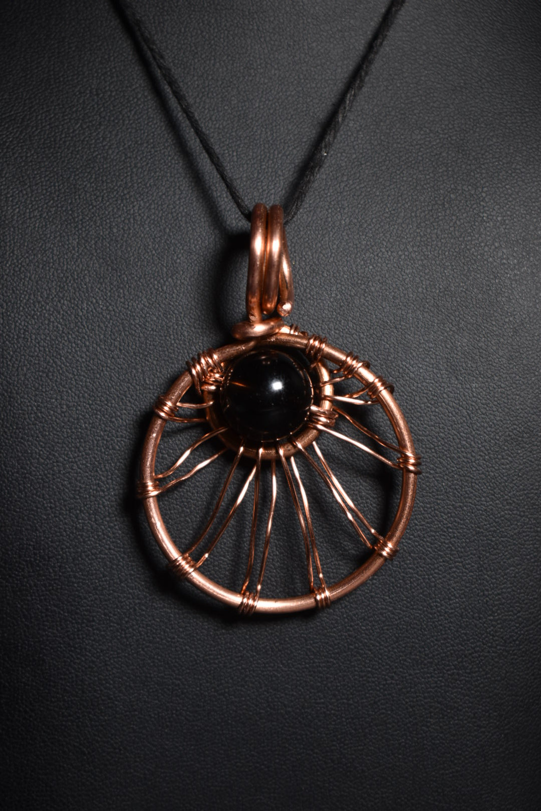 Smoky Quartz — Solar Return Copper Pendant Necklace - KOSMIK COLLECTIONS