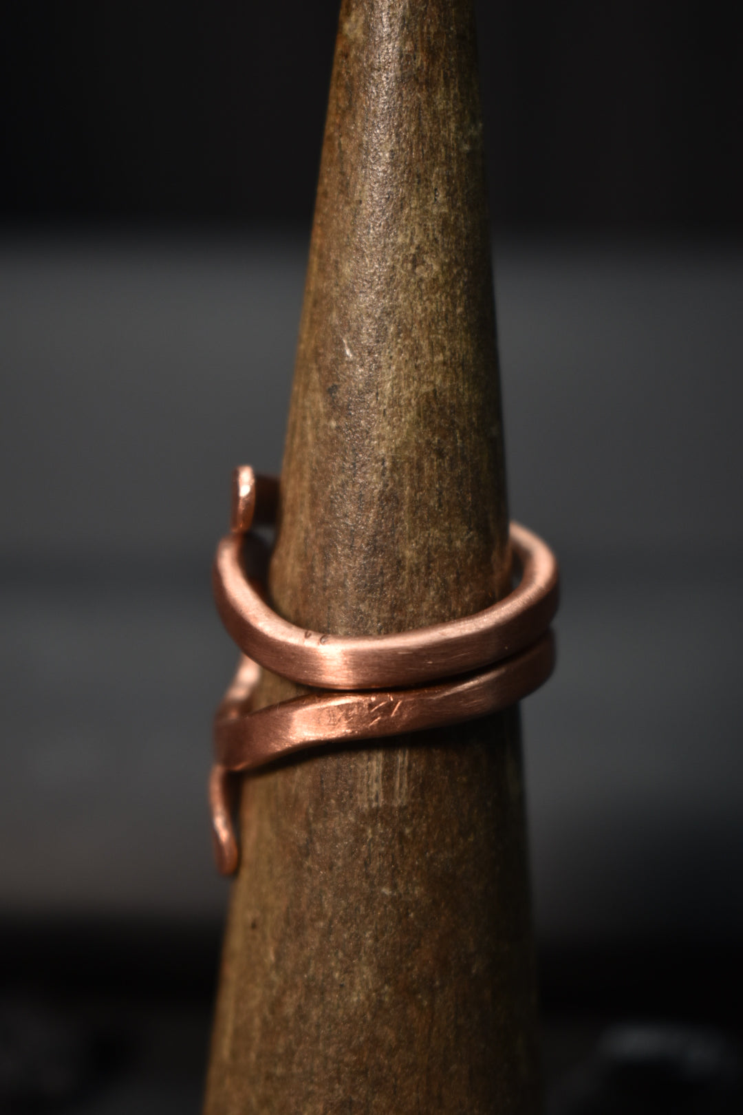 Solar Eye - Adjustable Copper Ring - KOSMIK COLLECTIONS