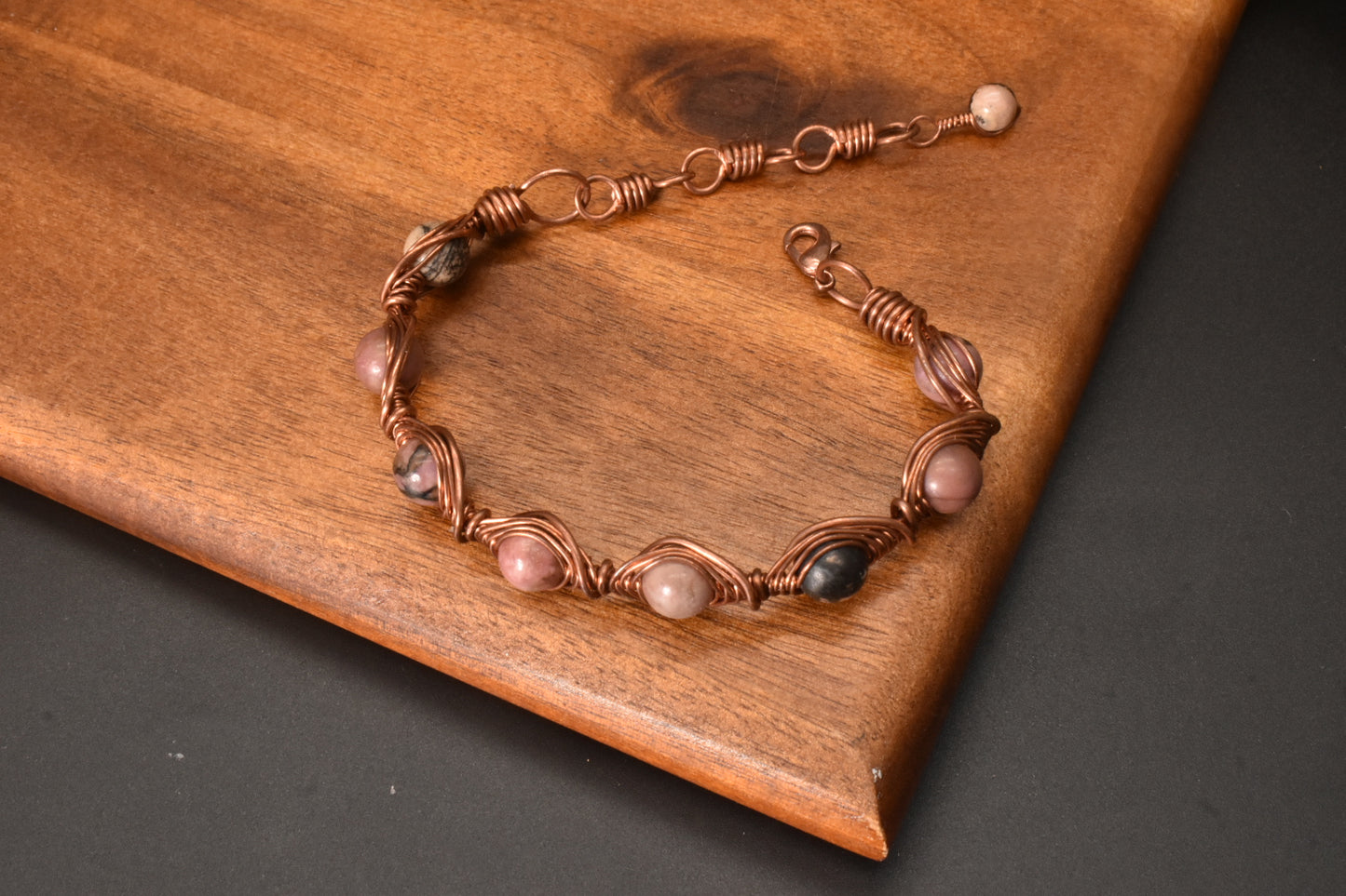 Rhodonite — Frequency Bracelet