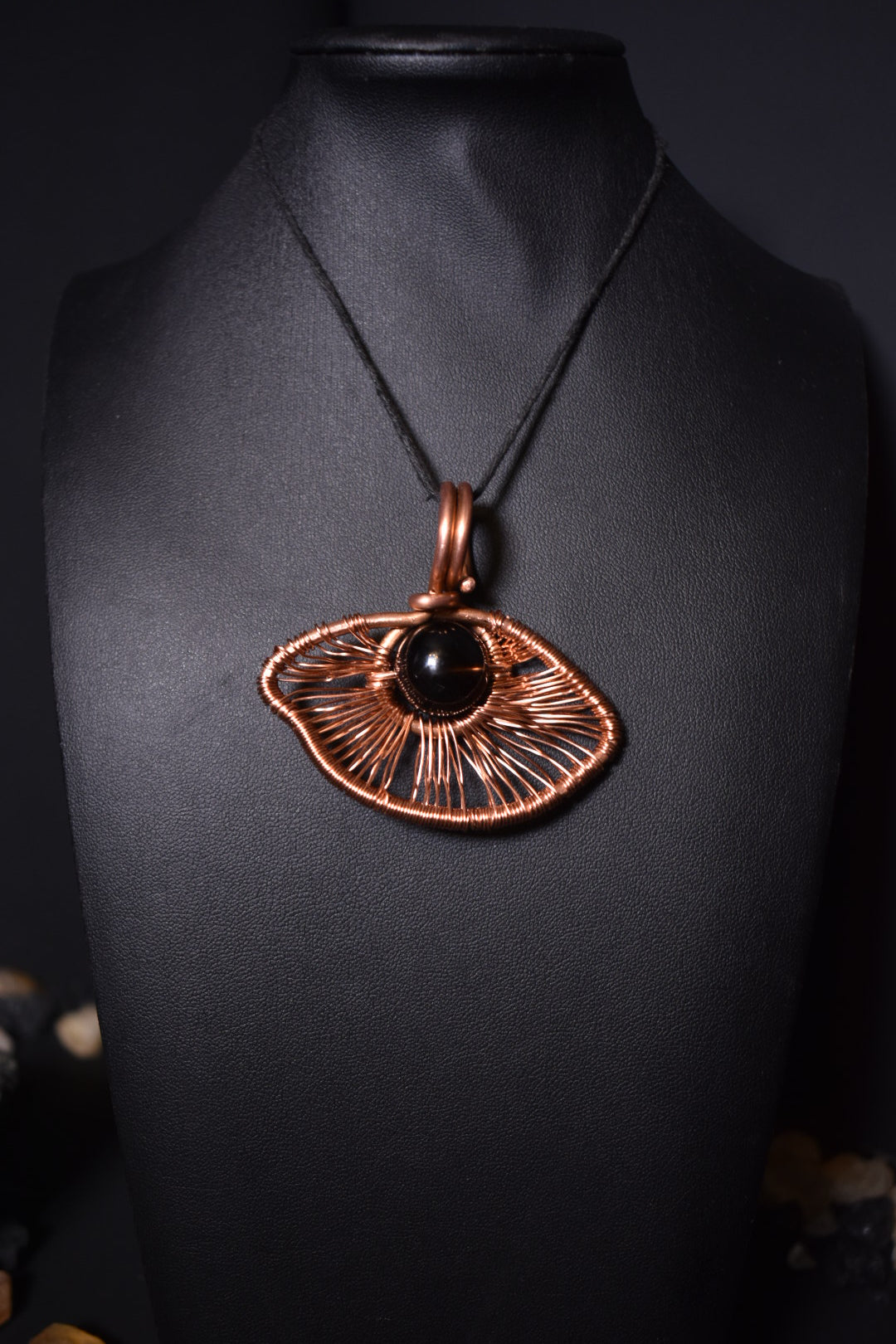 Solar Return Nazar- Copper Pendant Necklace - KOSMIK COLLECTIONS